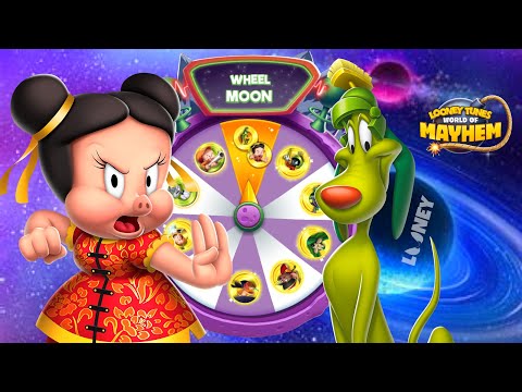 Moon Wheel & Flying To The Moon - Looney Tunes World of Mayhem