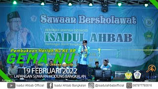 Download lagu GEMA NU | Live show Isadul Ahbab | Pembukaan Harlah NU KE 99 | Lapangan Suwwaan Modung Bangkalan mp3