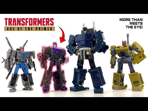 Bruticus & Shockwave Combination EXPLAINED! Transformers AGE OF THE PRIMES Deluxe BLAST OFF Review!