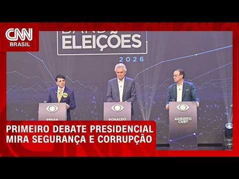 Debate presidencial: candidatos miram segurança pública e corrupção | CNN NOVO DIA