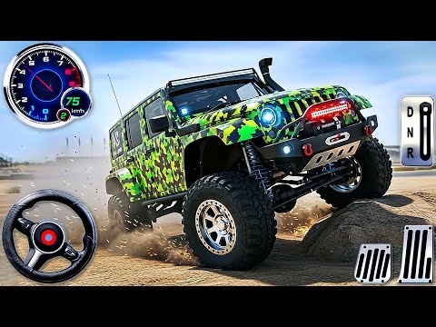 MUD Thar Mountain 4x4 Jeep Drive - Offroad Car Driving SUV Simulator - Android GamePlay #2