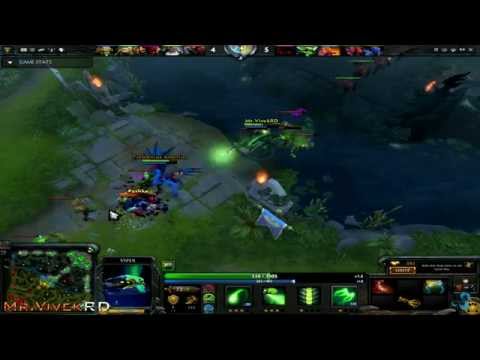 Dota 2 - Mr.VivekRD plays Viper the Netherdrake (Beyond Godlike)