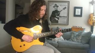 Video thumbnail for Brand new custom Westville Westel-T one pickup special just for LT. Review coming soon! by LT Jazz Guitar