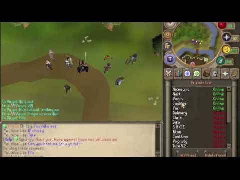 zamorak rsps scammed for trickster set