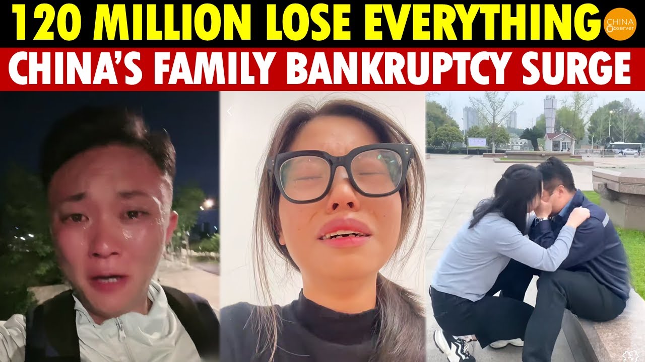 120 Million Lose Everything! China’s Family Bankruptcy Wave Is Now Underway
