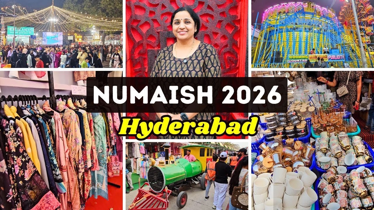 Numaish 2026 -  Nampally Exhibition Hyderabad | What Makes Numaish 2026 the BEST Exhibition?