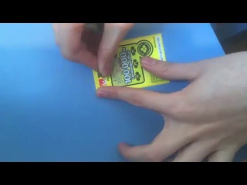 Johnny Stål skrapar en lott och drömmer om Lanzarote