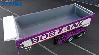 New Tank High Quality 2 Axles U Shape 30 Tons Rear Dump Semi Trailer tipper semi-trailer | Image 4 - Autoline