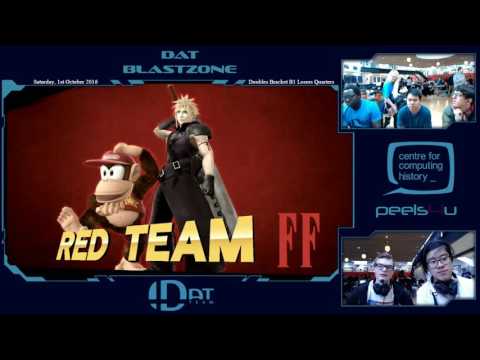Dat Blastzone 15 - Doubles Bracket B1 Losers Finals - Cong & Kibzu vs Aperture & DAT | DX17