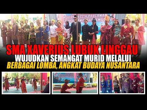 SMA Xaverius Lubuk Linggau Angkat Budaya Nusantara