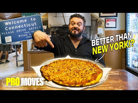Adam Richman Explores the Pizza Capital of the World (New Haven, CT) | Pro Moves