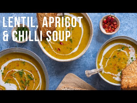 RED LENTIL, APRICOT & CHILLI SOUP