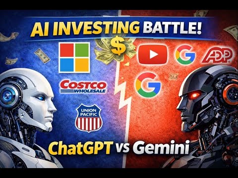 I Let ChatGPT and Gemini Build Competing Stock Portfolios ($100/Week)