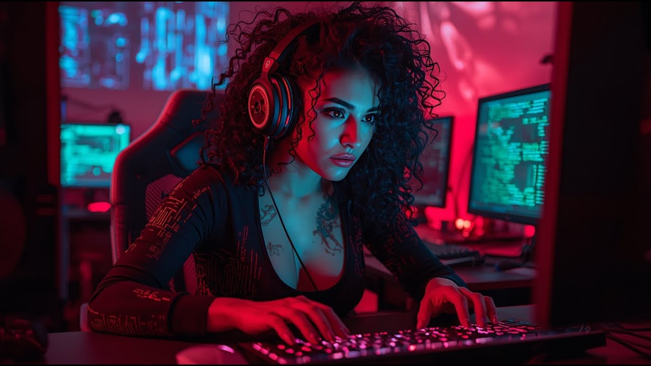 Cyberpunk Music for Programming | Hacking Time in São Paulo