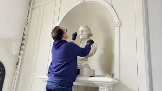 Restoring Old North Church's Bust of George Washington