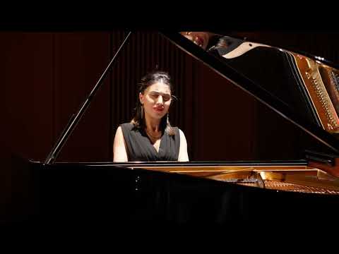 Classical pianist Tatia Chikovani plays Schubert Impromptu No.1 in C-minor