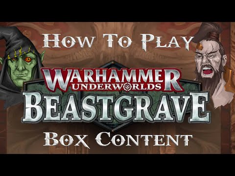 How to Play Warhammer Underworlds Beastgrave!  Volume 2 - The Box Content!
