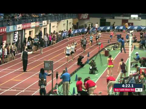 Boys 4x800m Relay Section 1 - New Balance Nationals Indoor 2014