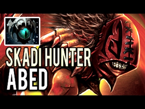 Skadi Hunter - Bloodseeker 24 Kills 900 GPM by Abed EZ Game 8k MMR Patch 7.01 Dota 2