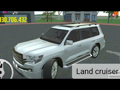 Driving toyota land cruiser in car simulator 2