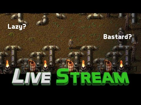 Stream Archive - Early stream doing more of the Laser Baa Steered Factorio Achievement Run