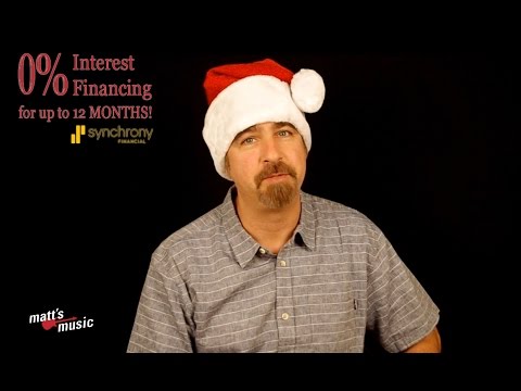 Matt's Music Holiday Promo, 12 months NO INTEREST!