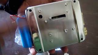 Electronic lock Working & Key Opening System with DeadLocking explained