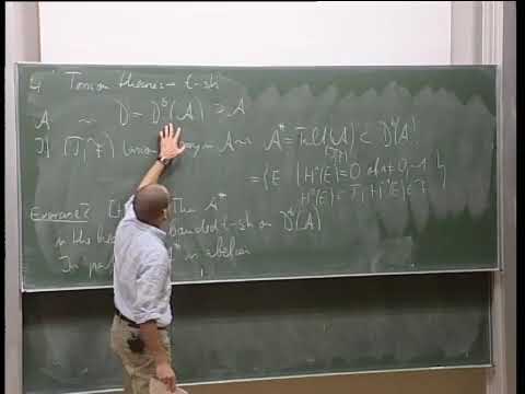 Prof. Daniel Huybrechts | Introduction to derived categories and stability conditions - II