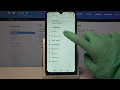 OUKITEL C15 Pro – Activate Text Correction / Additional Keyboard Features