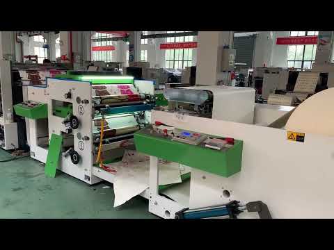 Low price Paper cup flexo printing and punching machine 2 colors