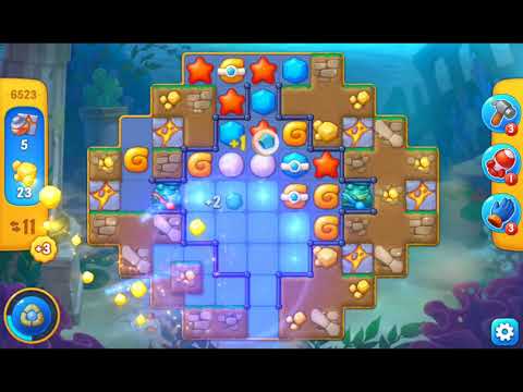 Fishdom 2021 - Level 6523   #playrix #fishdom #gaming