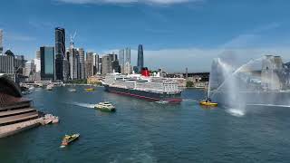 Cunard’s Queen Anne Arrives in Sydney with a Spectacular British Garden Party