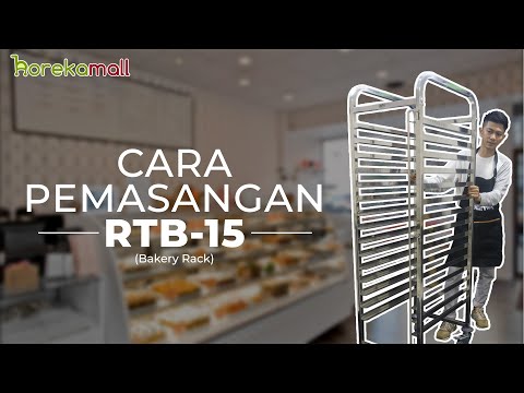 Bakery Pan Rack Trolley Bakery Mutu RTB-15 on Youtube