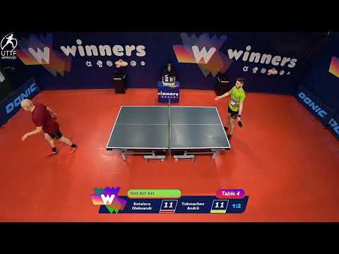 WINners League 09.01.2022  Kotsiura O. - Tokmachev A. 13:30