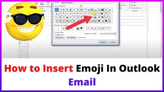 how to add emoji to outlook email?