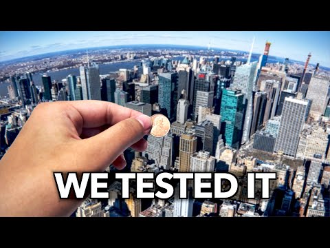 How Dangerous is a Penny Dropped From a Skyscraper?