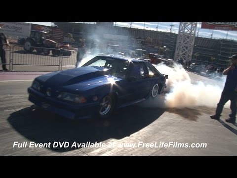 Nick Duda 200mph Single Turbo Outlaw 10.5 Mustang at Vegas!!!