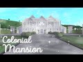 Roblox Bloxburg Colonial Mansion Speedbuild Tapioca