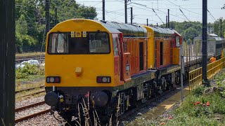 2 Harhy needle ￼ class 20s at York ￼