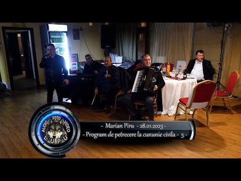 Marian Piru - Cununie civila 28.01.2023 - Program de petrecere - 5 -