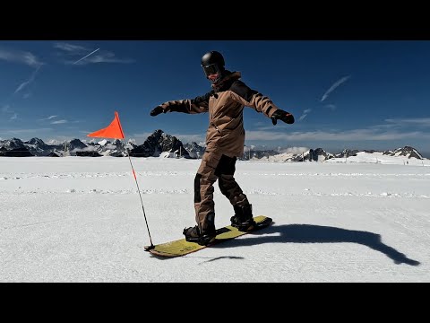 旗杆練習(改善時機、姿勢和邊線變化) (FLAG POLE DRILL (improve timing, posture, and edge change))