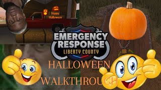 Emergency response : Liberty county Halloween event walkthrough 2023 | not tutorial | Roblox