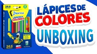 Unboxing y Review Materiales de Dibujo Colores Norma ¿Valen la pena