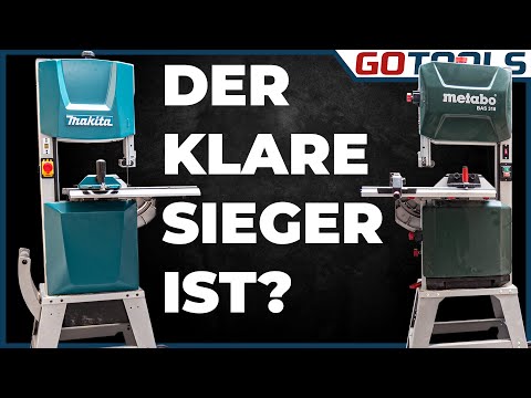 🔥 Bandsägenvergleich mit allen Details | Metabo BAS 318 vs Makita LB1200F | inkl. Verlosung