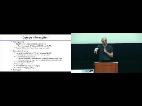 COMPSCI 188 - 2018-08-23 - Introduction to Artificial Intelligence