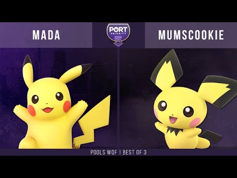 Port Priority 5 - Mada (Pikachu) vs. MumsCookie (Bayonetta, Pichu) - Pools WQF