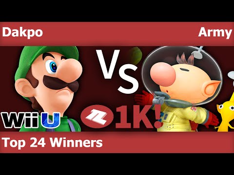 TLOC 1K May  - FX | Dakpo (Luigi, ZSS) vs BB SM | Army (Olimar) Top 24 Winners - Smash 4