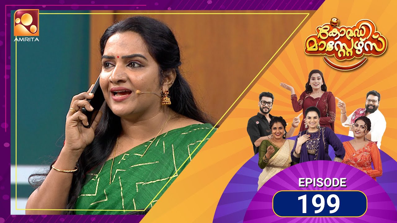 Comedy Masters Episode 199 = Laughs + Folk Beats! 😄🎶 Catch it Mon–Wed @ 9 PM | Amrita TV