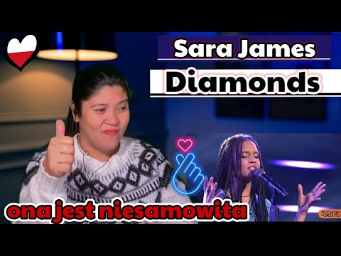 Sara James - Diamonds /Jak Rihanna    REACTION #saraegwujames #sarajames
