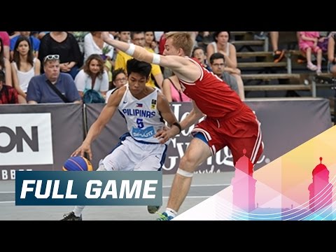 Philippines v Russia - Full Game - 2015 FIBA 3x3 U18 World Championships | 3x3 Basketball